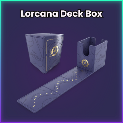 Disney Lorcana Trading Card Game - Deluxe Deck Box