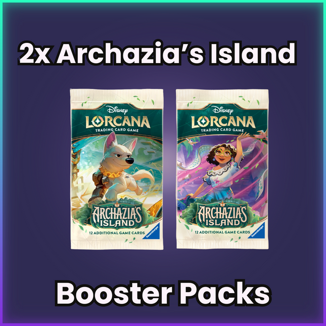 2x Archazia's Island Booster Packs
