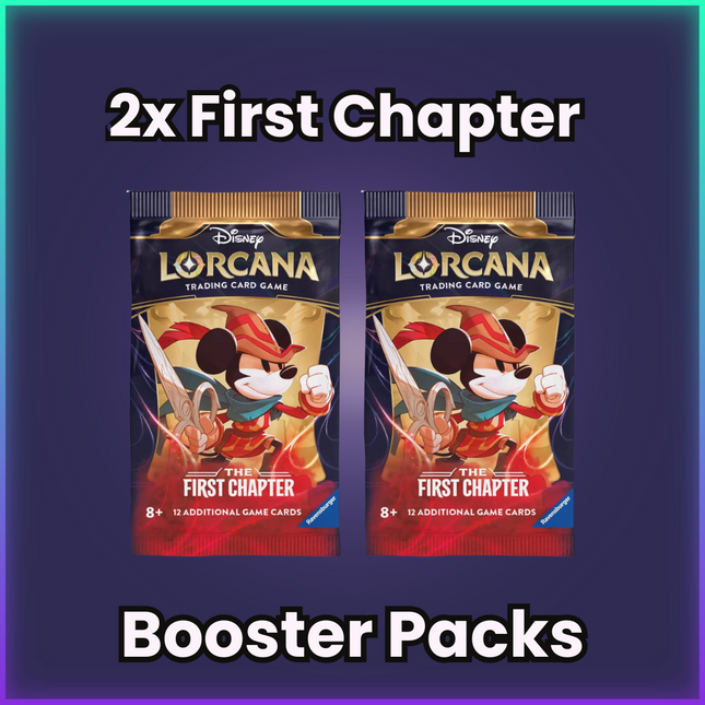 2x First Chapter Booster Packs