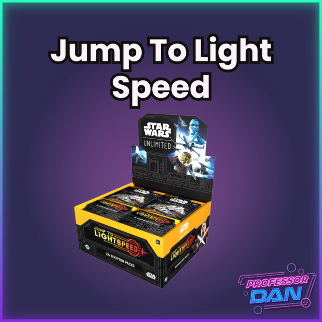 Star Wars: Unlimited Jump to Lightspeed Set 4 Booster Display