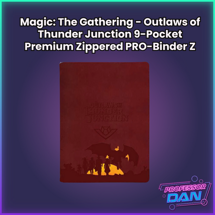 Magic: The Gathering – Outlaws of Thunder Junction 9-Pocket Premium Zippered PRO-Binder