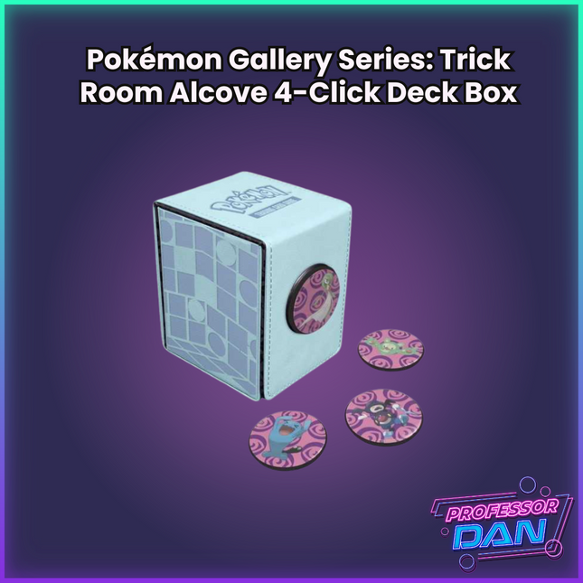 Pokémon Gallery Series: Trick Room Alcove 4-Click Deck Box