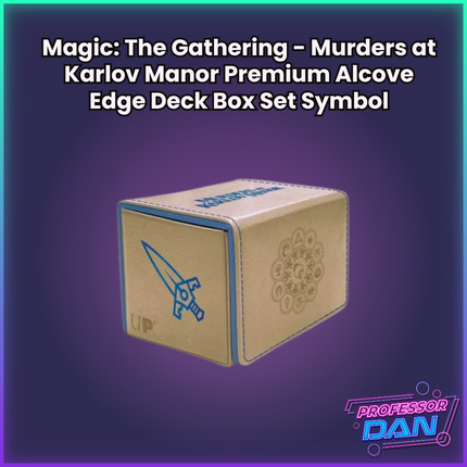 Magic: The Gathering - Murders at Karlov Manor Premium Alcove Edge Deck Box Set Symbol