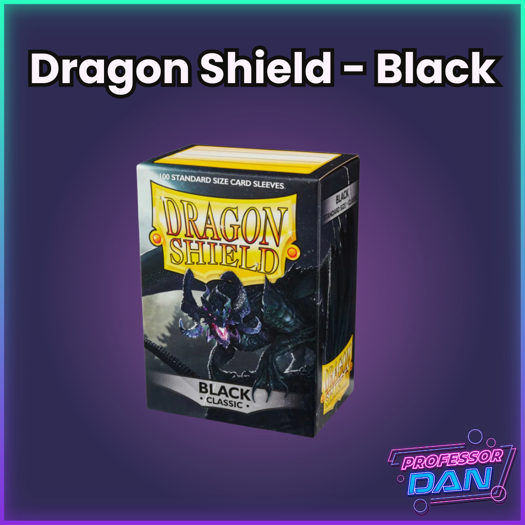 Dragon Shield Black Card Sleeves ProfessorDan Dragon Shield Black Card Sleeves ProfessorDan