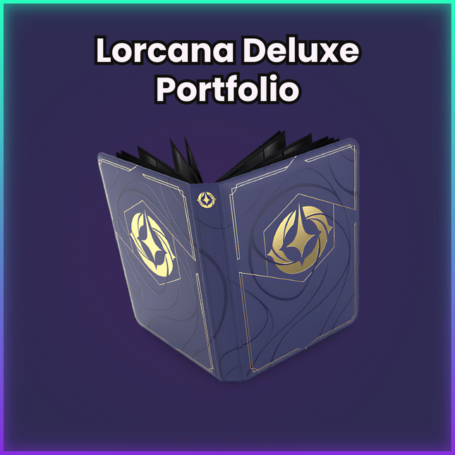Disney Lorcana Trading Card Game - Deluxe Portfolio