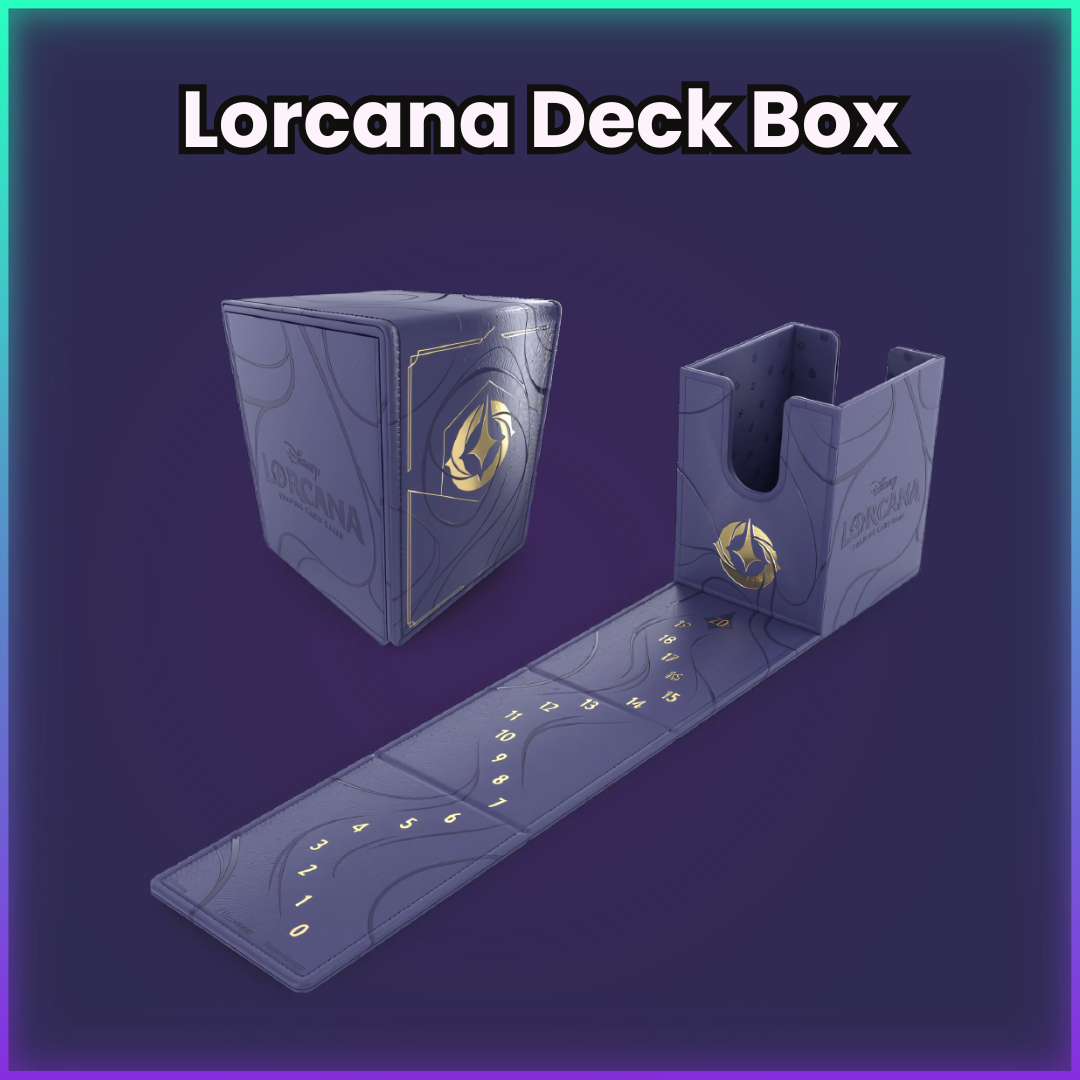 Disney Lorcana Trading Card Game - Deluxe Deck Box ProfessorDan Disney Lorcana Trading Card Game - Deluxe Deck Box ProfessorDan