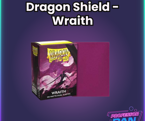 Dragon Shield – Wraith Dual Matte Card Sleeves (100 Count