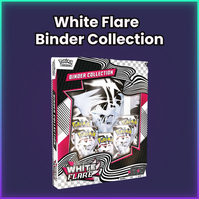 White Flare Binder Collecton