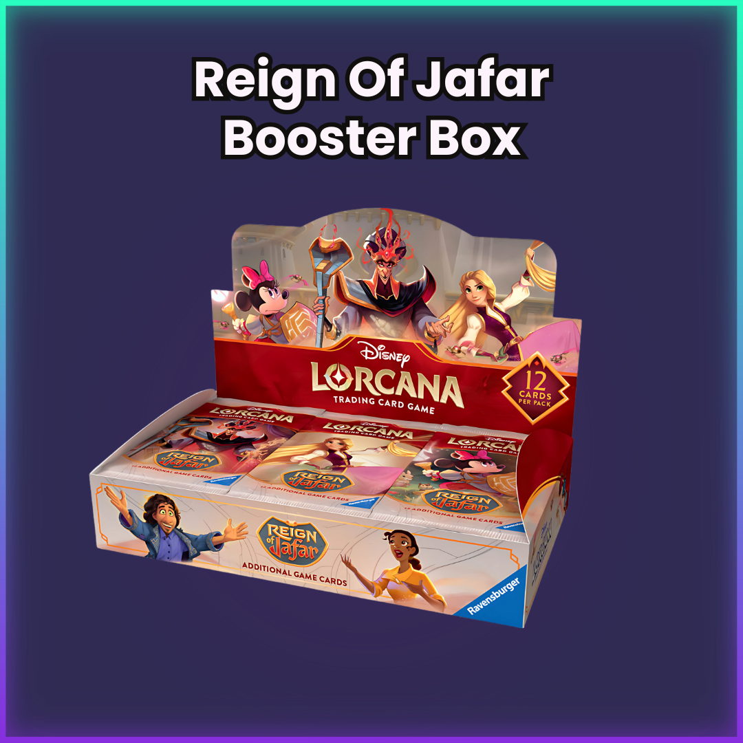 disney lorcana pre order booster box Reign Of Jafar Booster Box