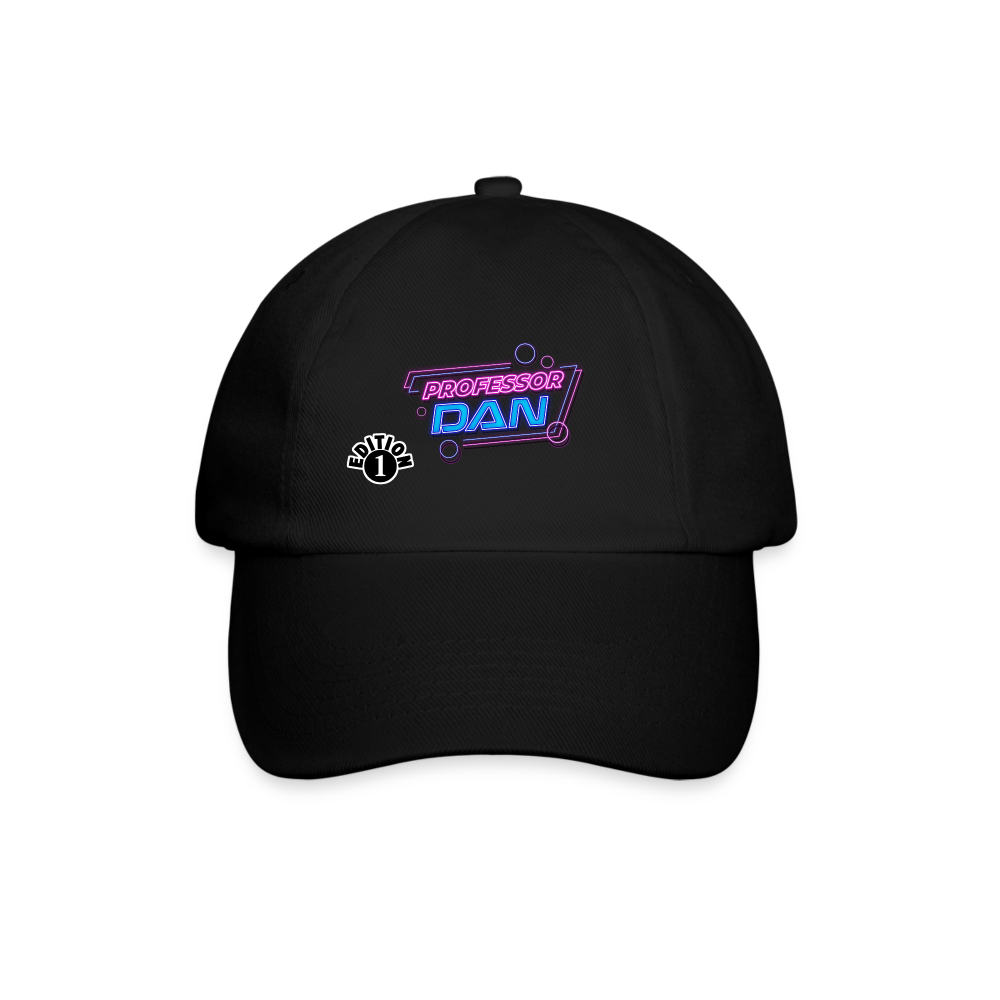 Professor Dan 1st Edition Baseball Cap - black/black