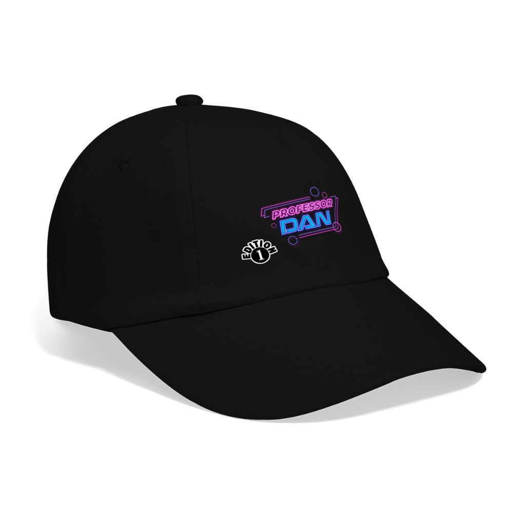 Professor Dan 1st Edition Baseball Cap - black/black